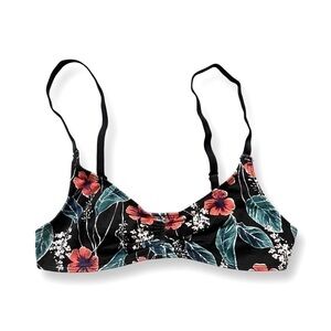 Out From Under Urban Outfitters Floral Cotton Bralette